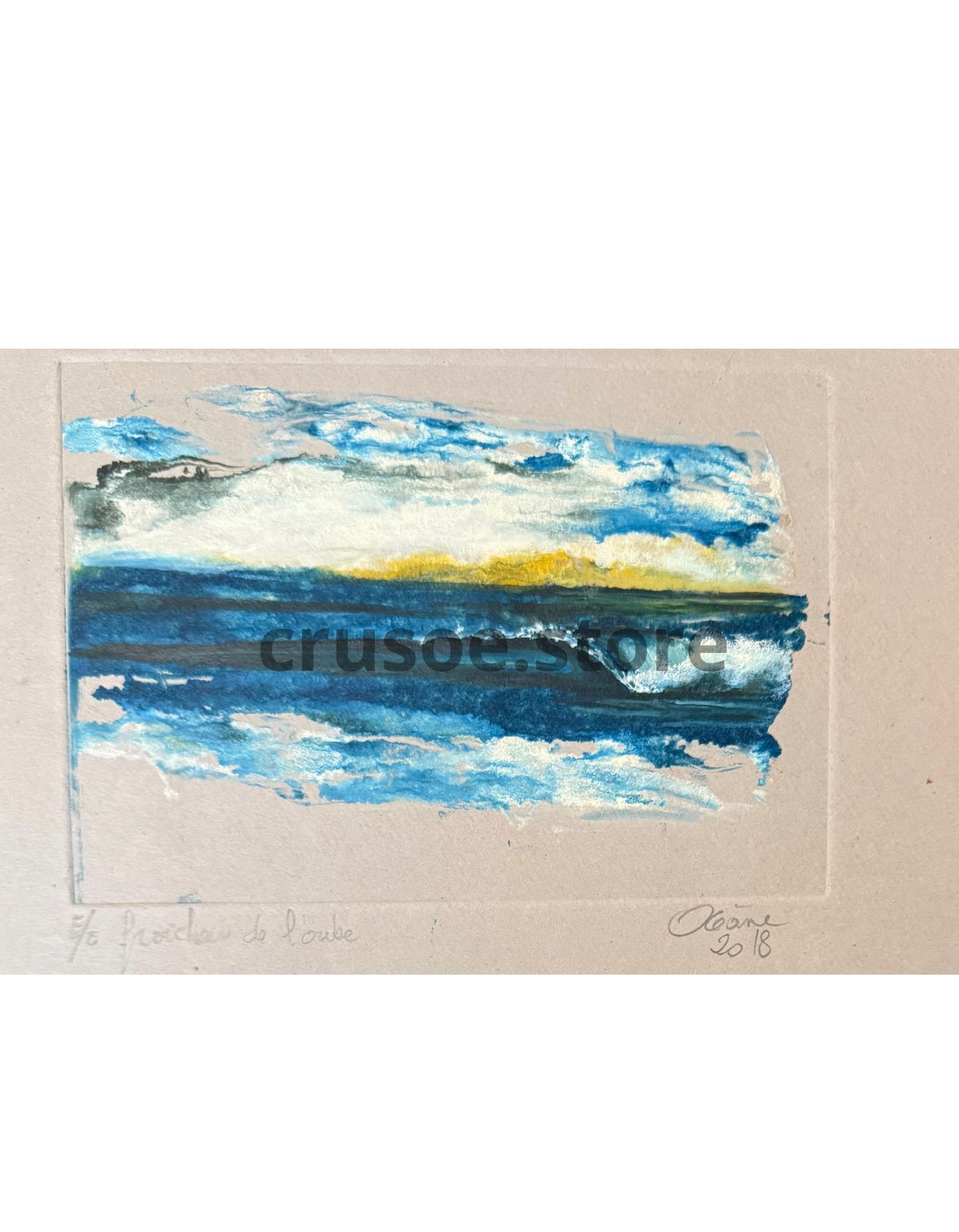 Monotype : Fraîcheur d'aube