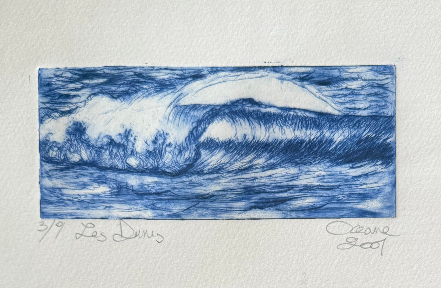 Gravure - Les dunes