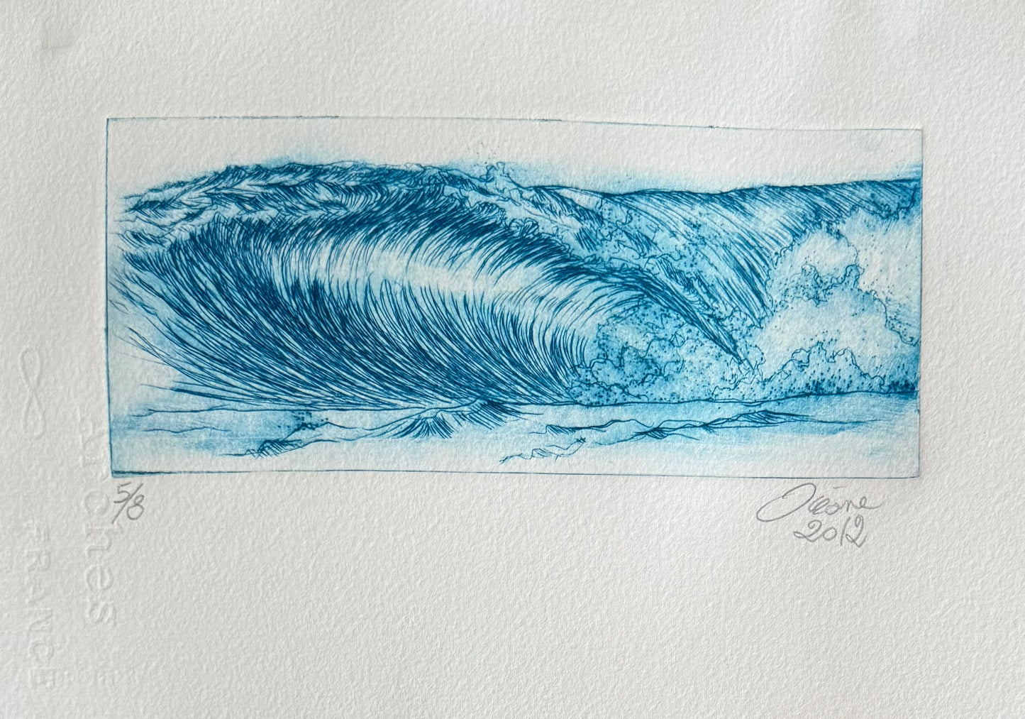 Gravure - Deep Blue