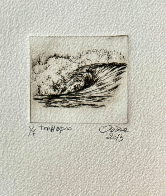 Gravure - Teahupoo