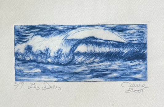 Gravure - Les dunes